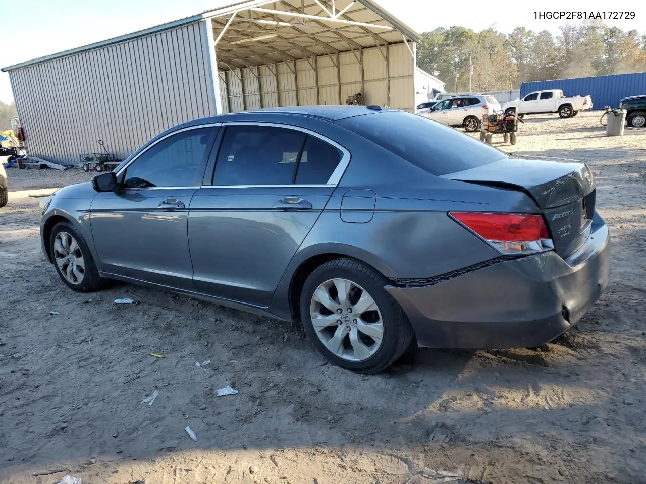 1HGCP2F81AA172729 2010 Honda Accord Exl