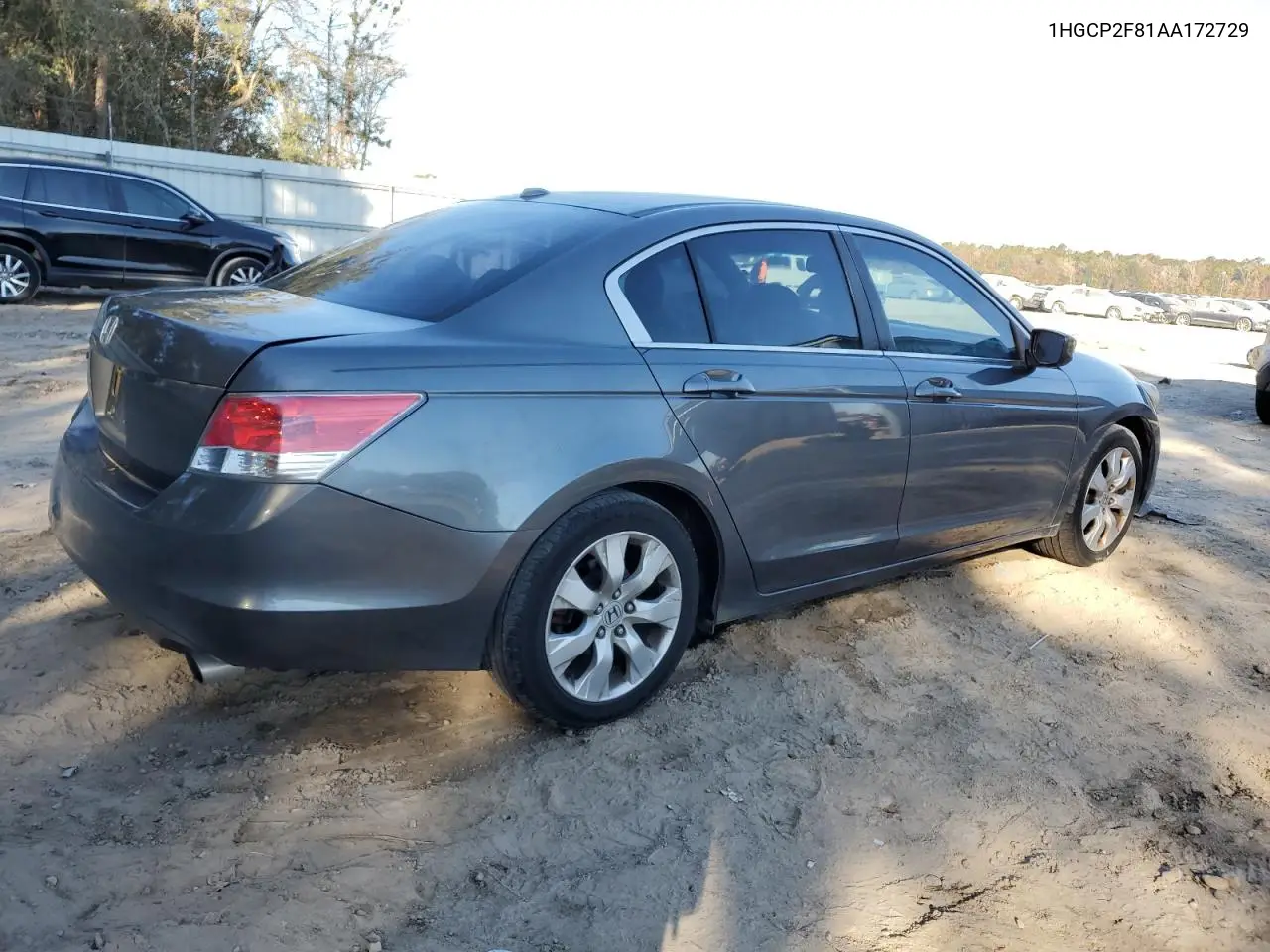 1HGCP2F81AA172729 2010 Honda Accord Exl