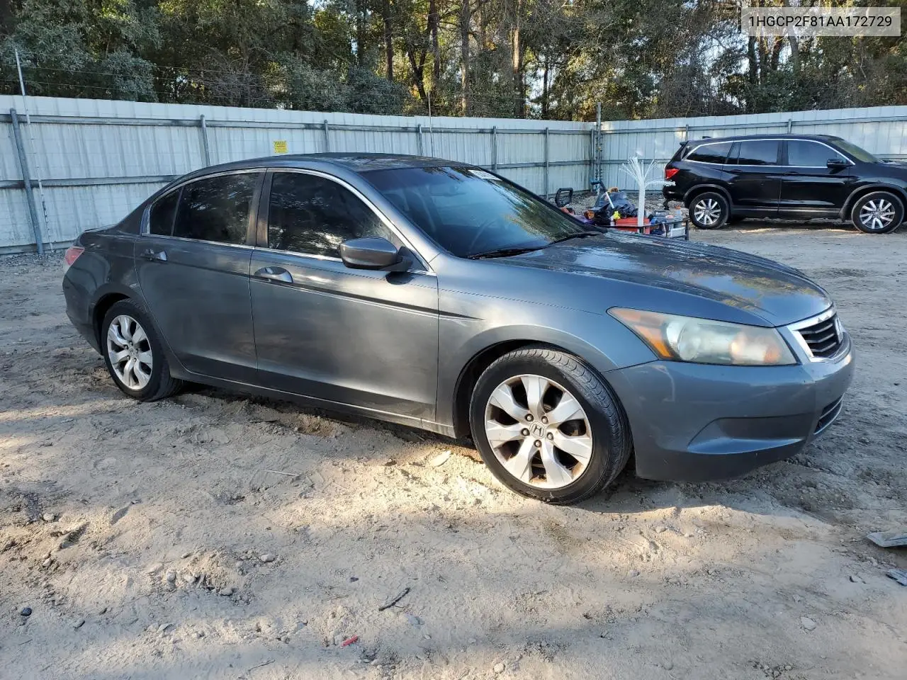 1HGCP2F81AA172729 2010 Honda Accord Exl