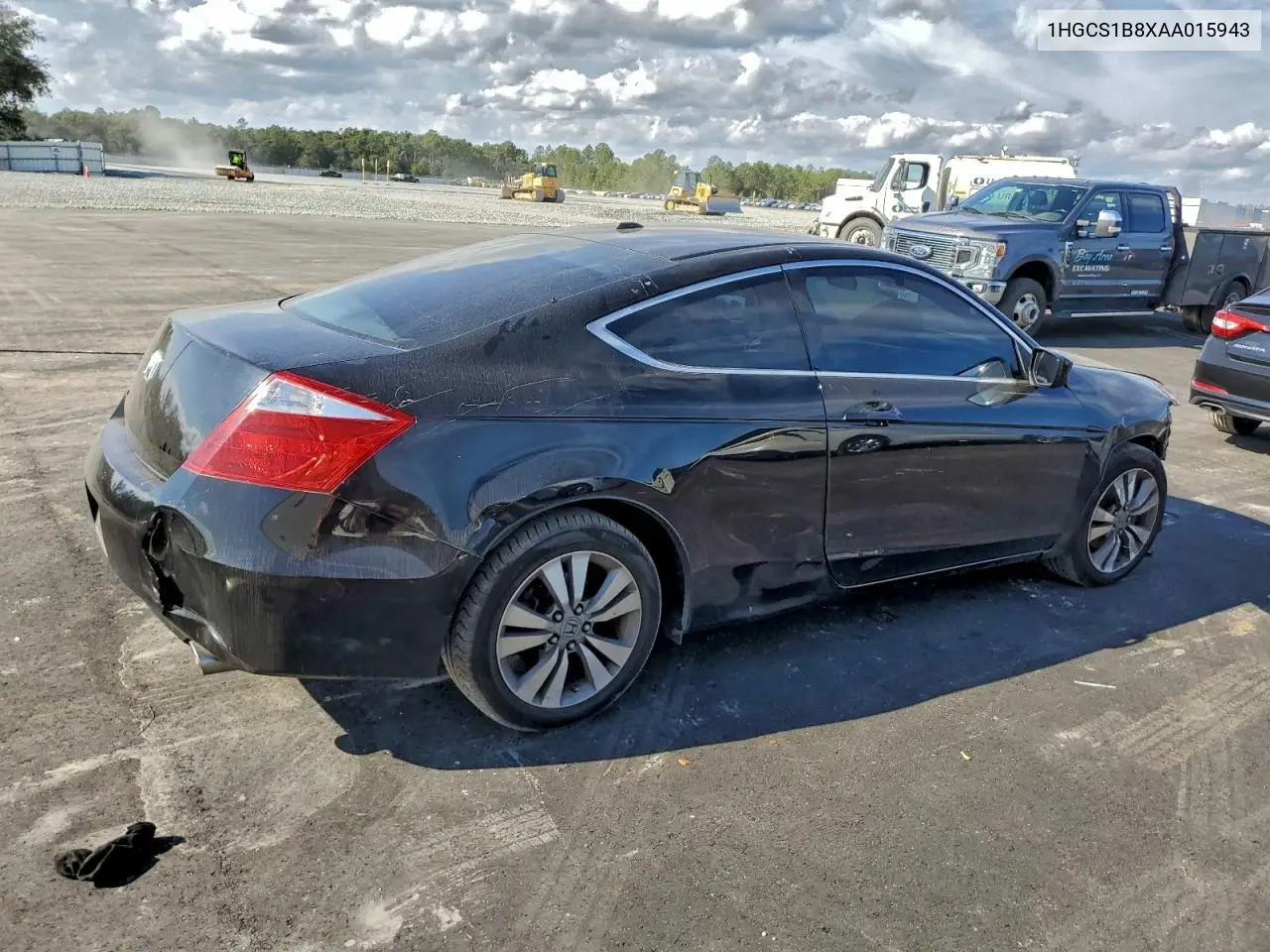 1HGCS1B8XAA015943 2010 Honda Accord Exl