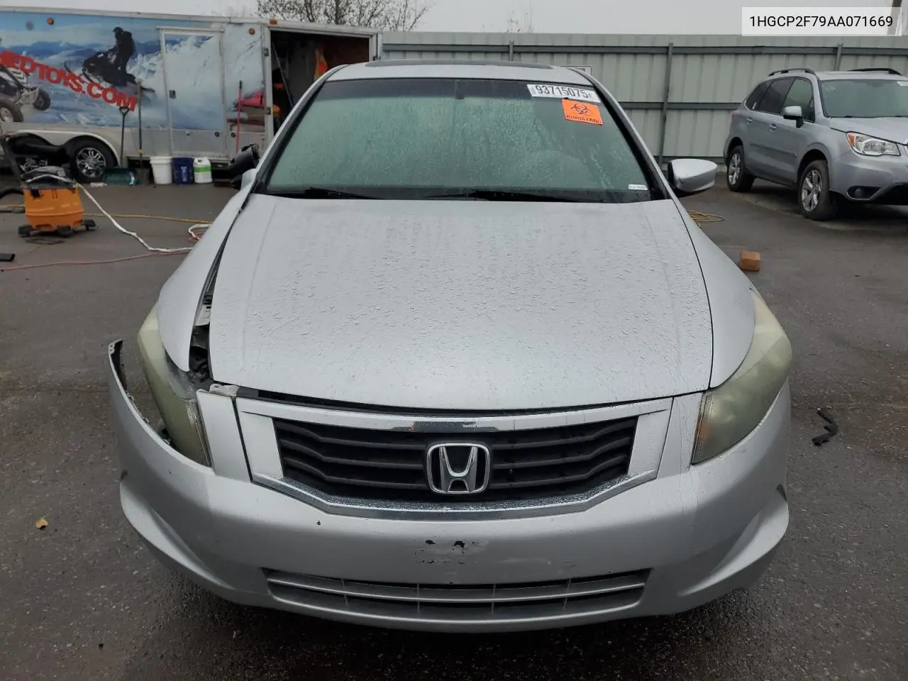 1HGCP2F79AA071669 2010 Honda Accord Ex