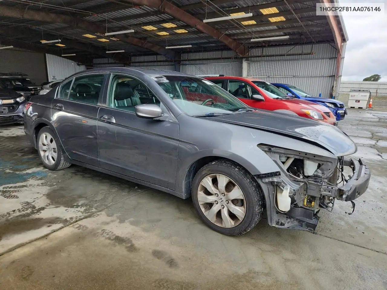 1HGCP2F81AA076146 2010 Honda Accord Exl