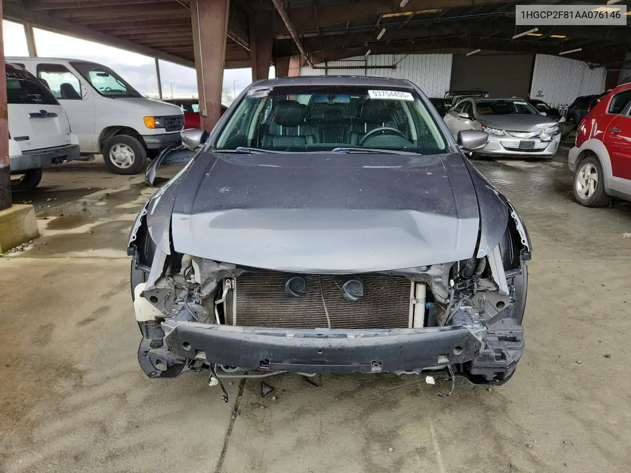 1HGCP2F81AA076146 2010 Honda Accord Exl