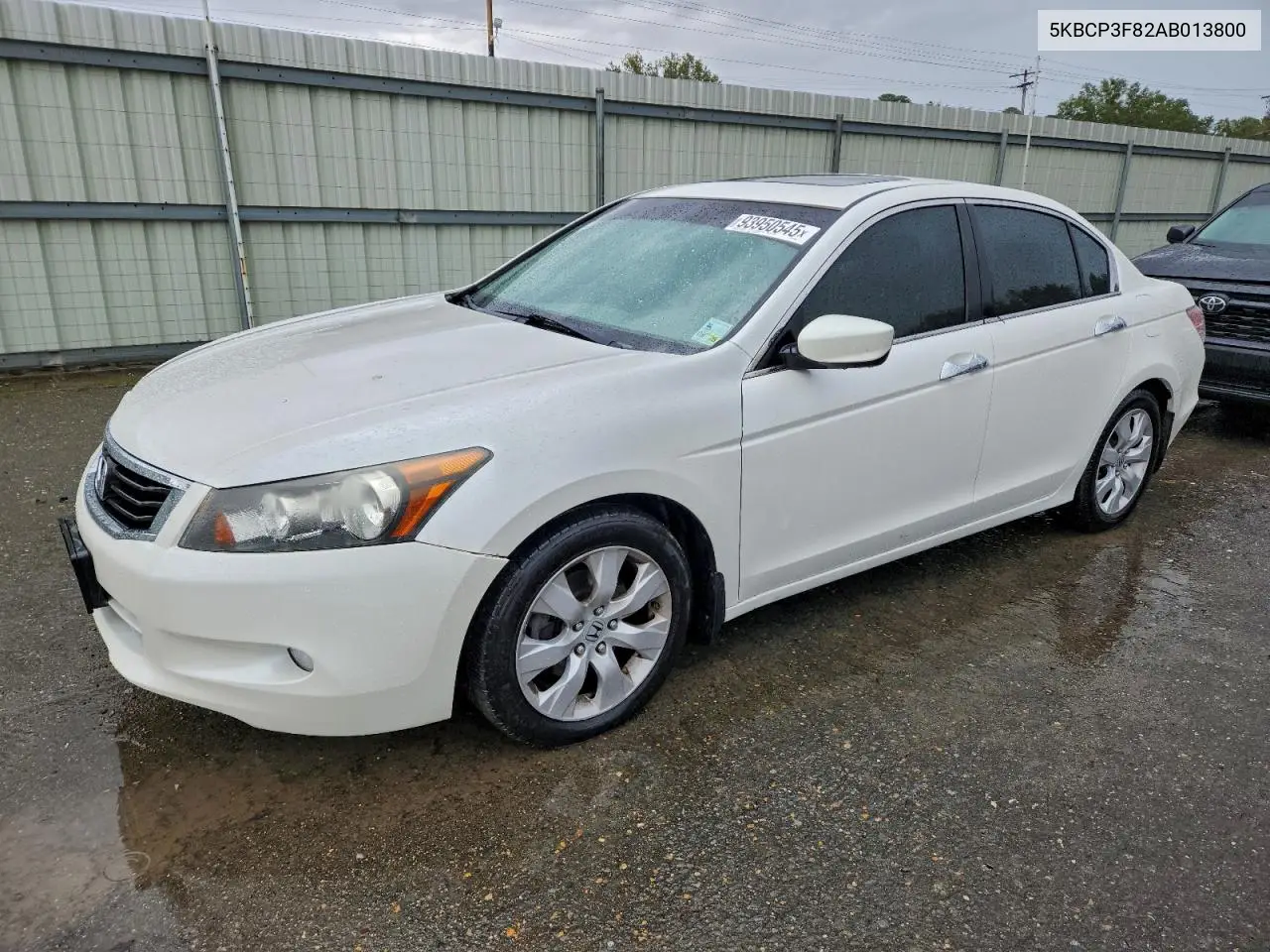 5KBCP3F82AB013800 2010 Honda Accord Exl