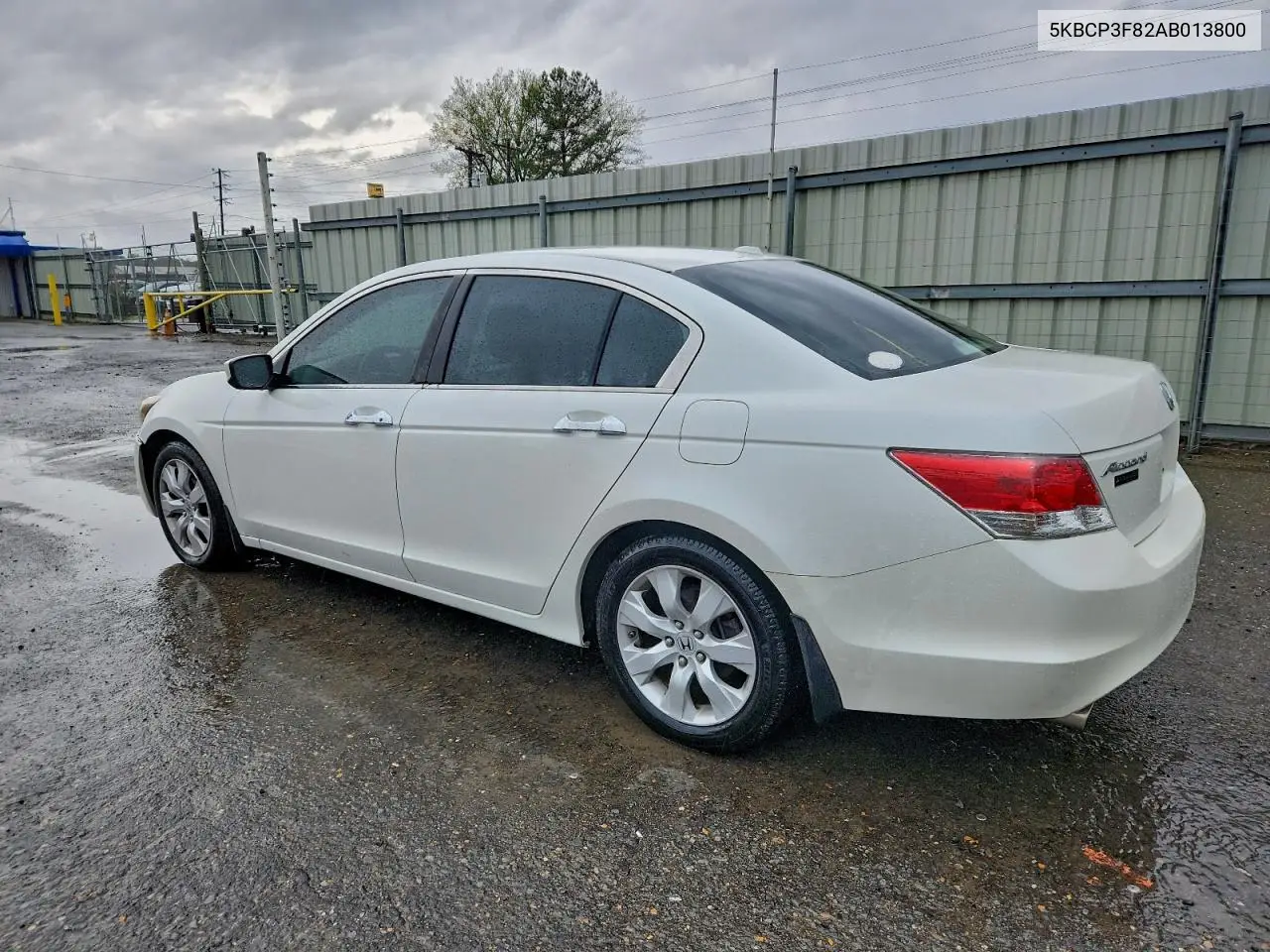 5KBCP3F82AB013800 2010 Honda Accord Exl