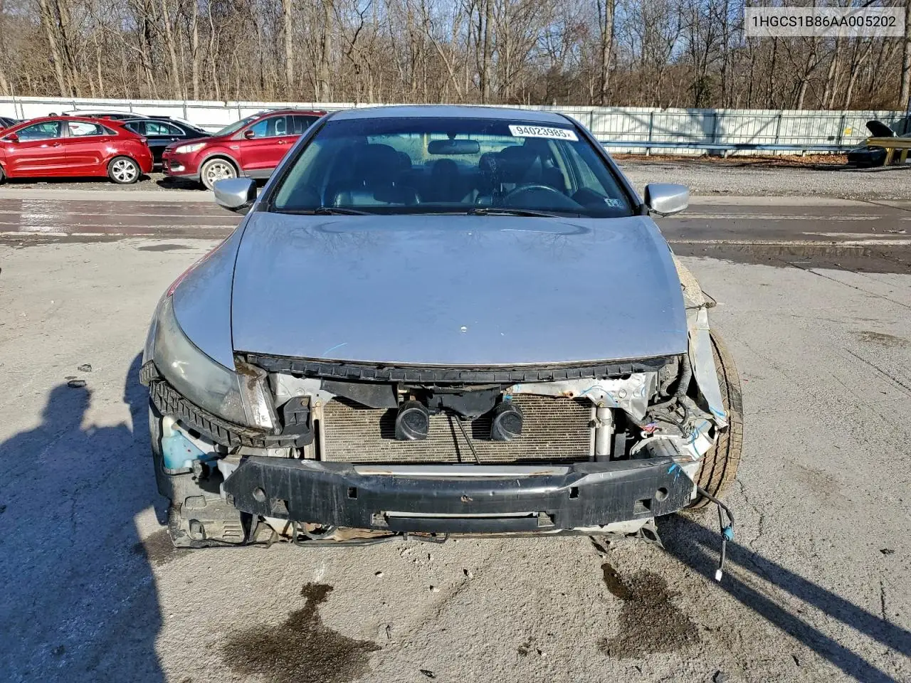 1HGCS1B86AA005202 2010 Honda Accord Exl