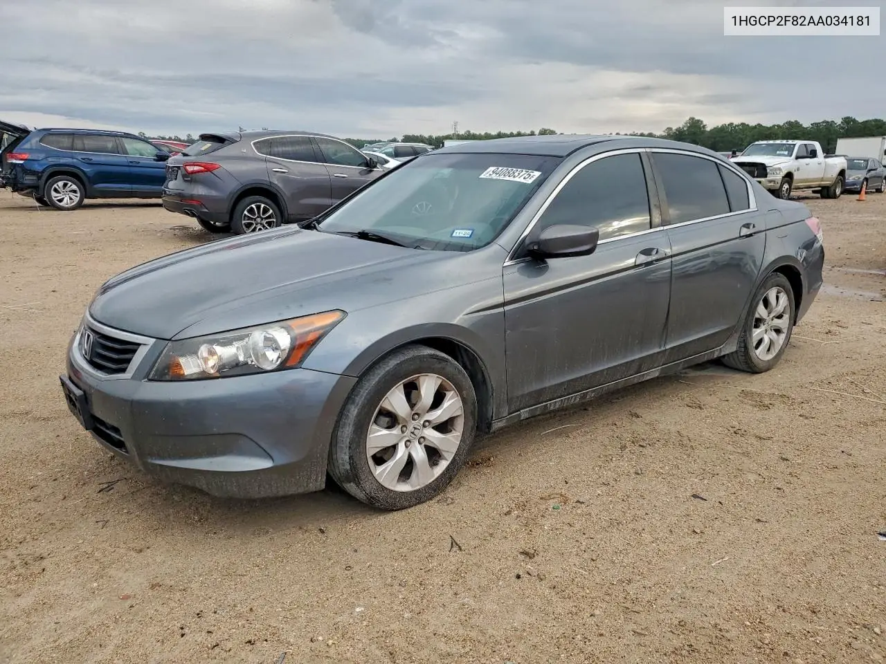 1HGCP2F82AA034181 2010 Honda Accord Exl