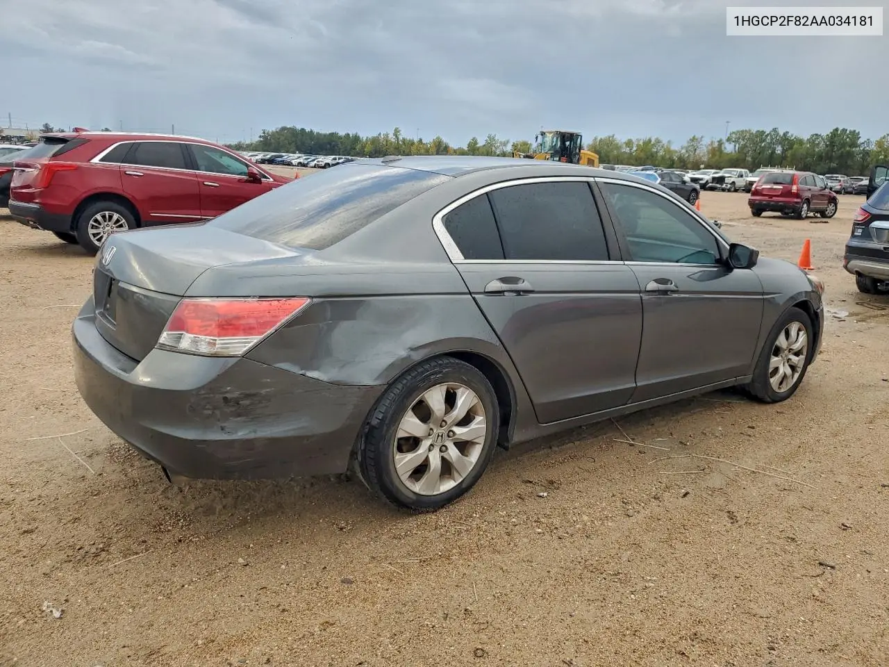 1HGCP2F82AA034181 2010 Honda Accord Exl