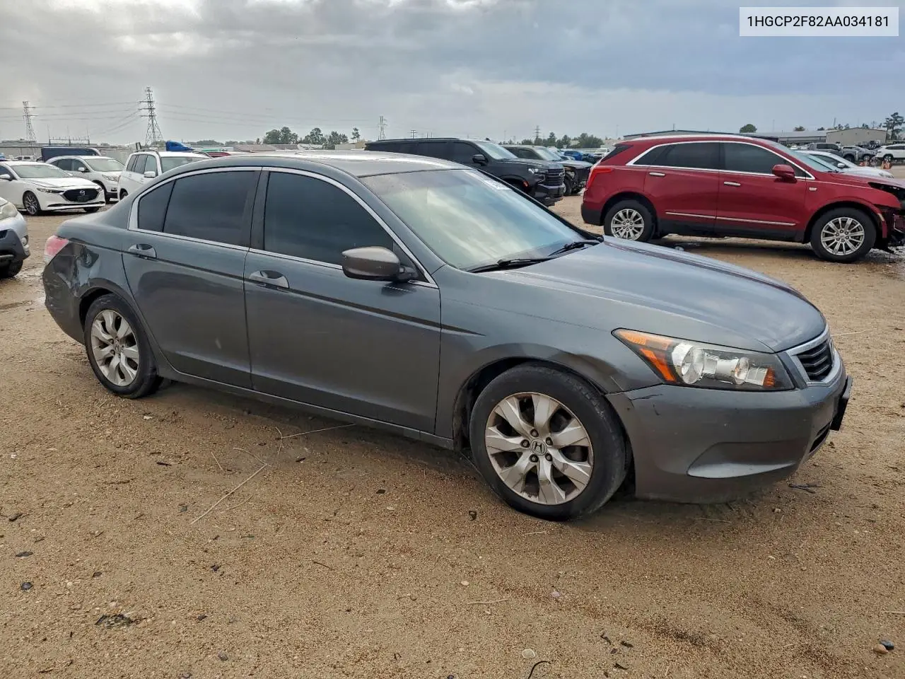 1HGCP2F82AA034181 2010 Honda Accord Exl