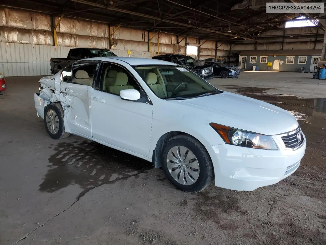 1HGCP2F3XAA043294 2010 Honda Accord Lx