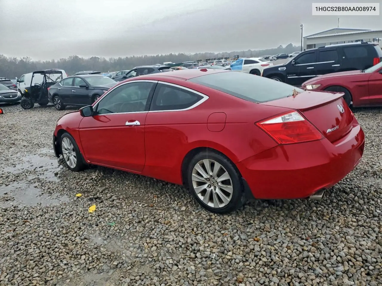 1HGCS2B80AA008974 2010 Honda Accord Exl