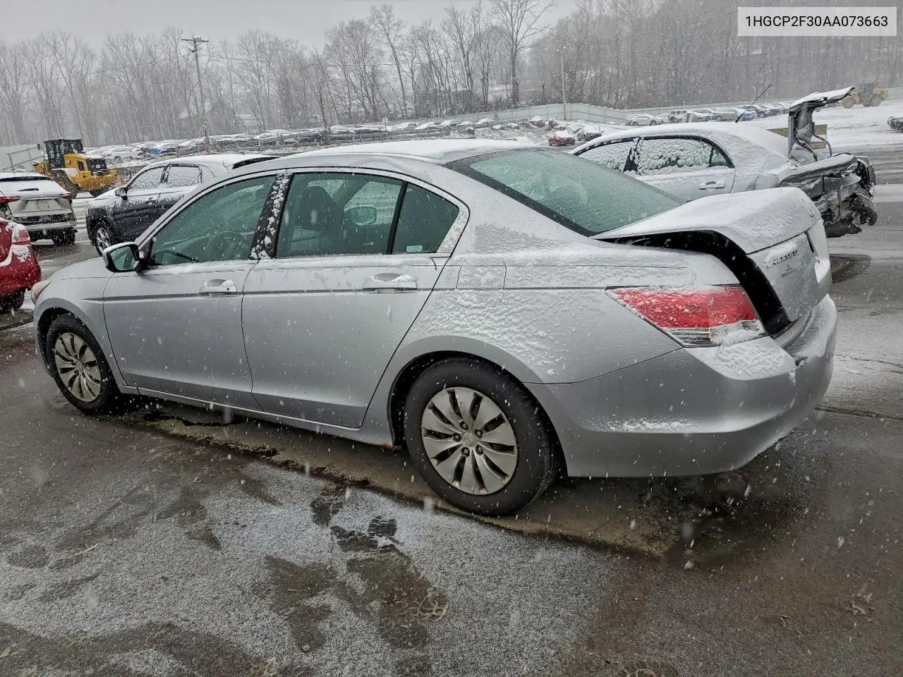 1HGCP2F30AA073663 2010 Honda Accord Lx