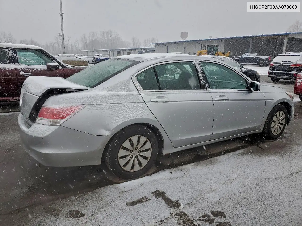 1HGCP2F30AA073663 2010 Honda Accord Lx