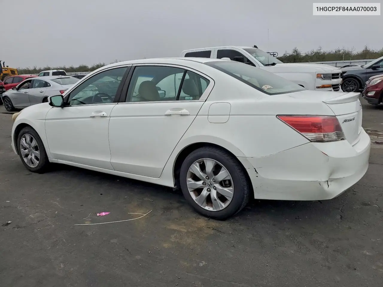 1HGCP2F84AA070003 2010 Honda Accord Exl