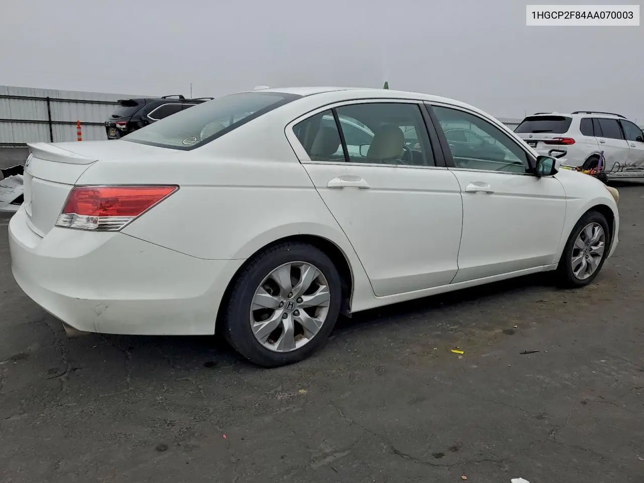 1HGCP2F84AA070003 2010 Honda Accord Exl