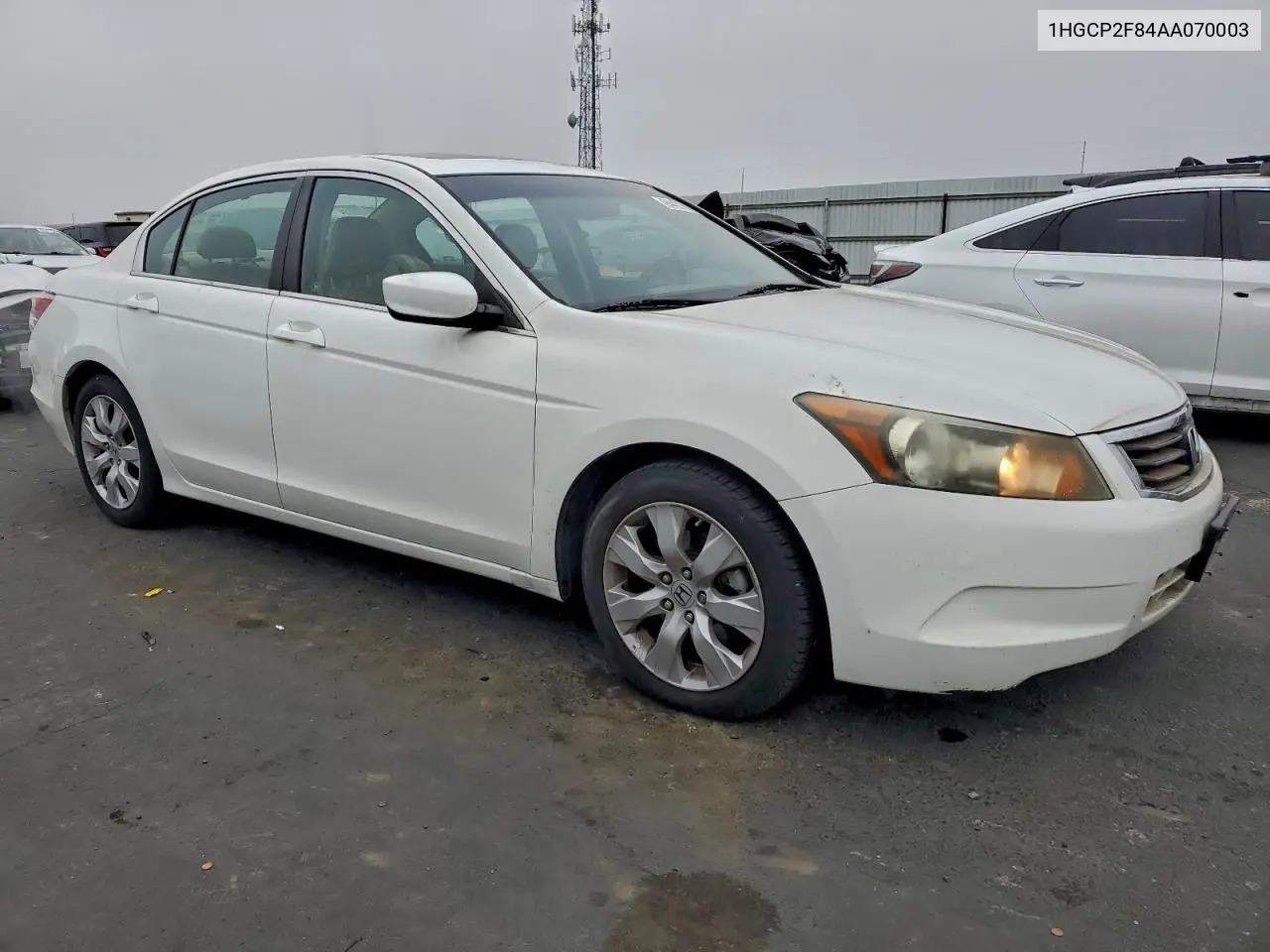 1HGCP2F84AA070003 2010 Honda Accord Exl