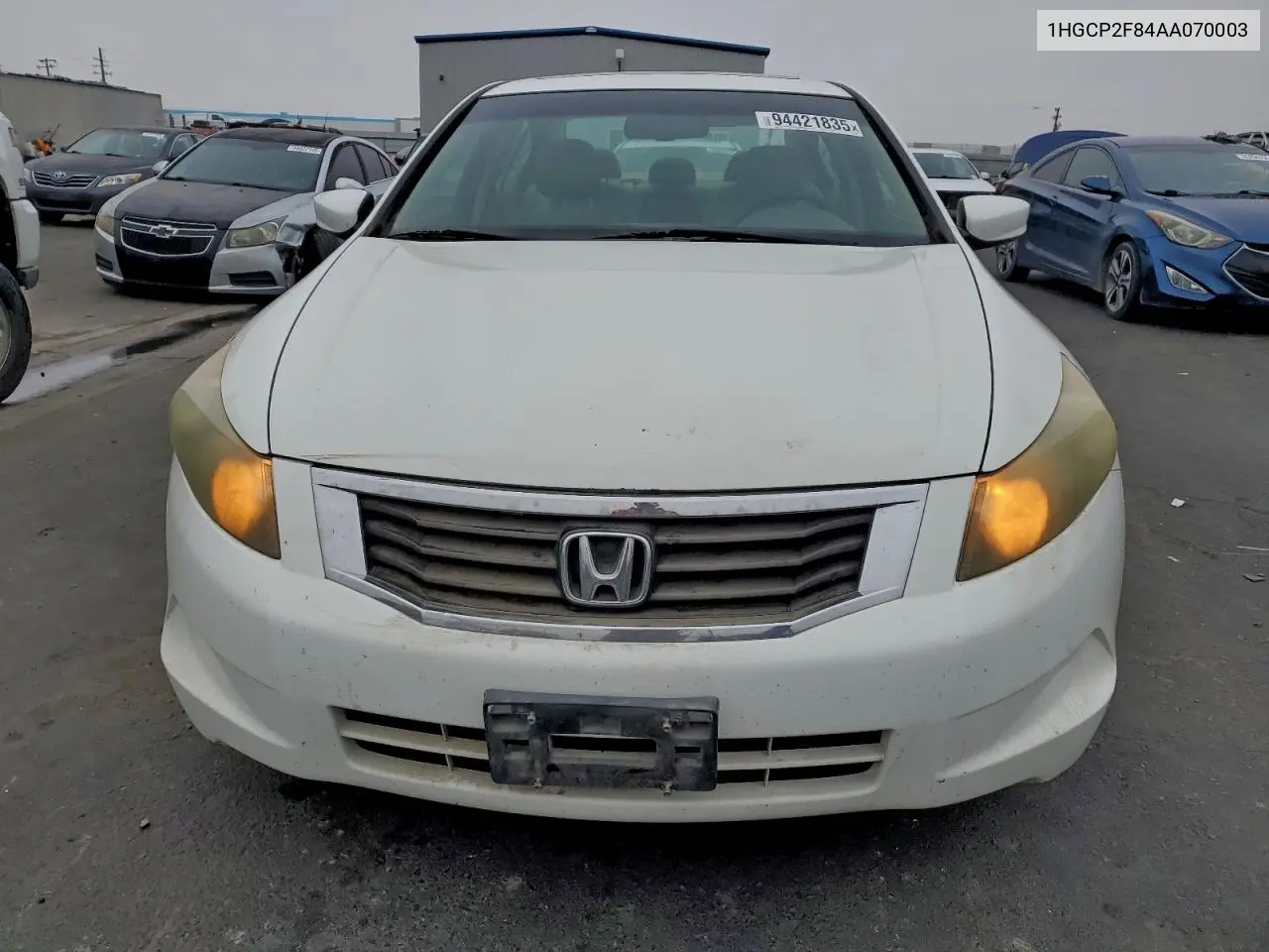 1HGCP2F84AA070003 2010 Honda Accord Exl