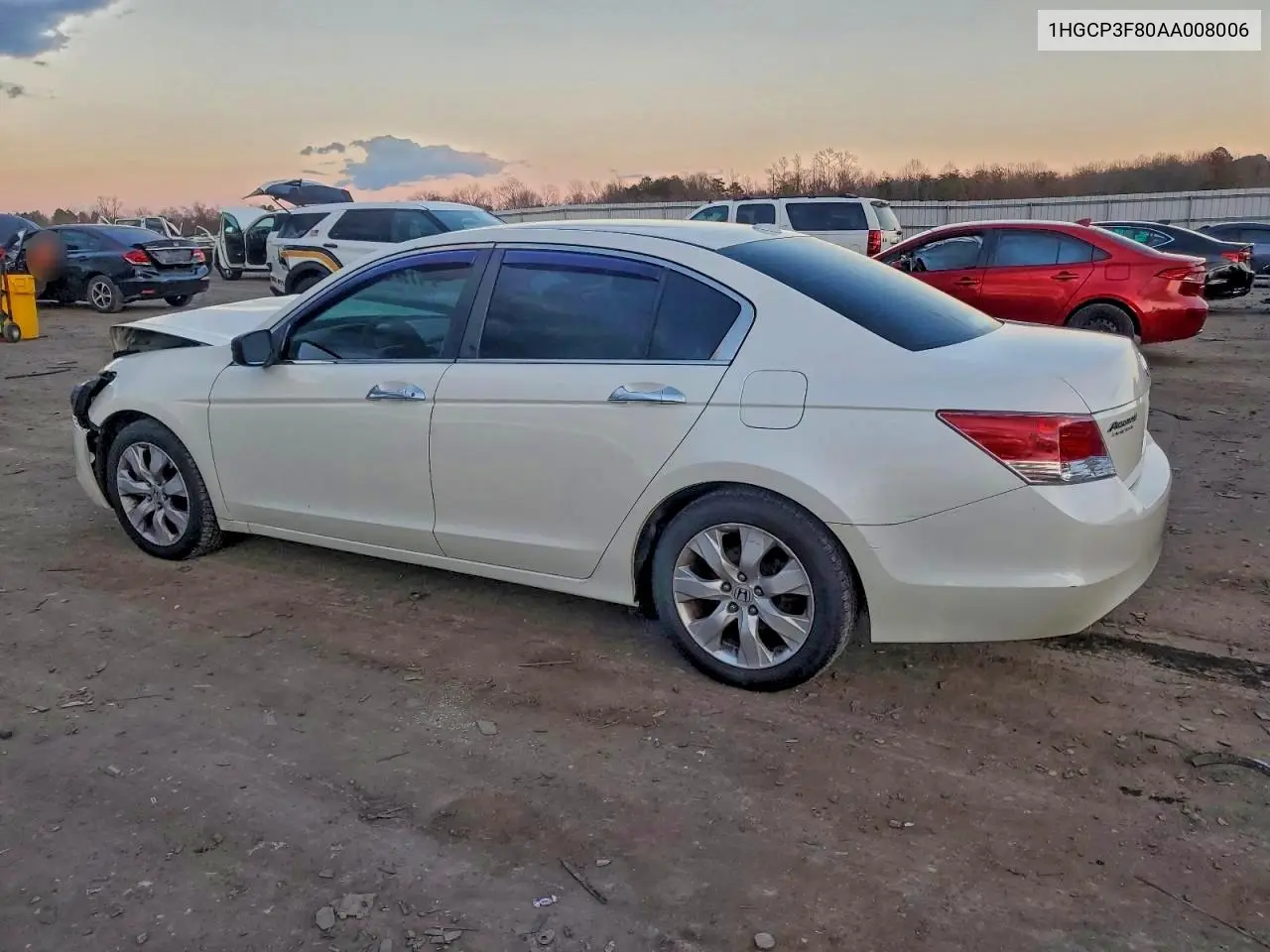 1HGCP3F80AA008006 2010 Honda Accord Exl