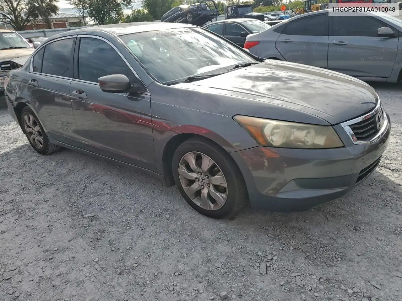 1HGCP2F81AA010048 2010 Honda Accord Exl