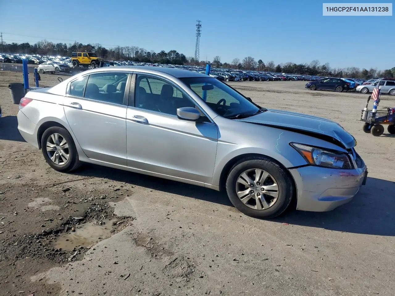1HGCP2F41AA131238 2010 Honda Accord Lxp