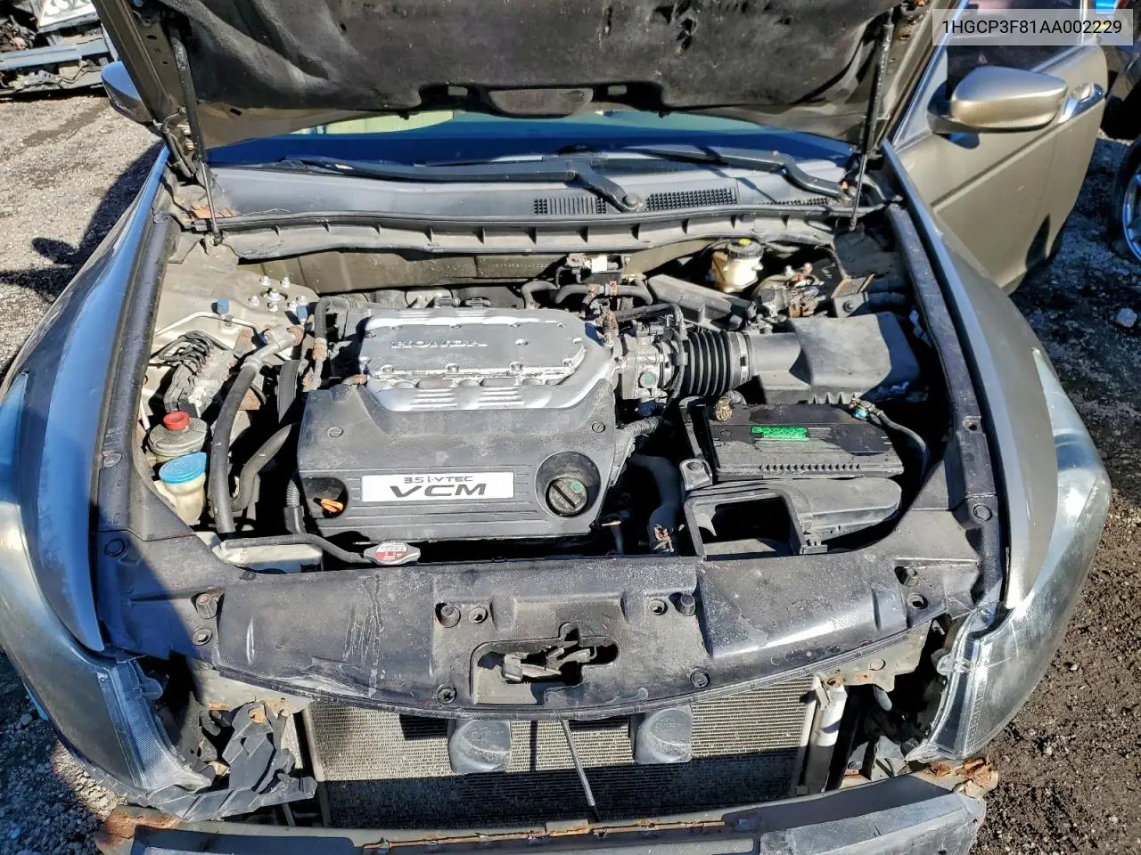 1HGCP3F81AA002229 2010 Honda Accord Exl