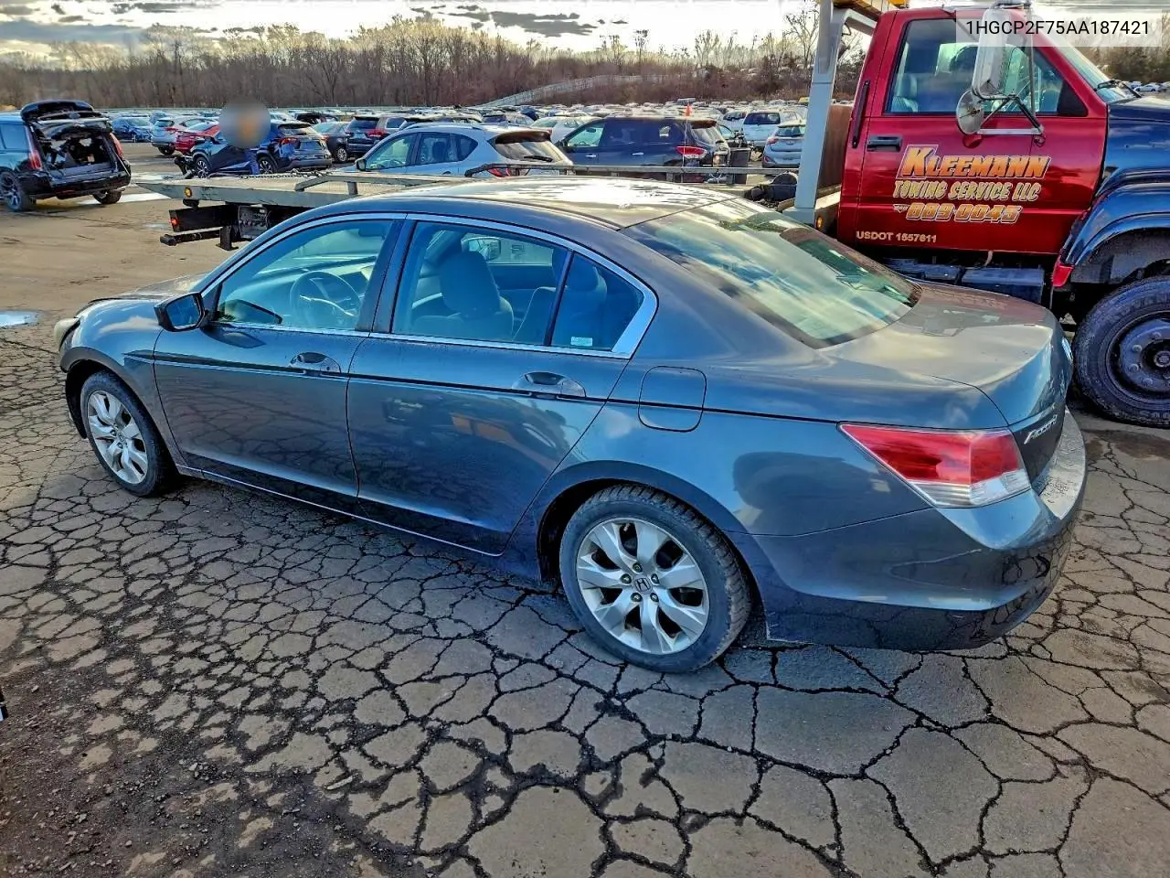 1HGCP2F75AA187421 2010 Honda Accord Ex
