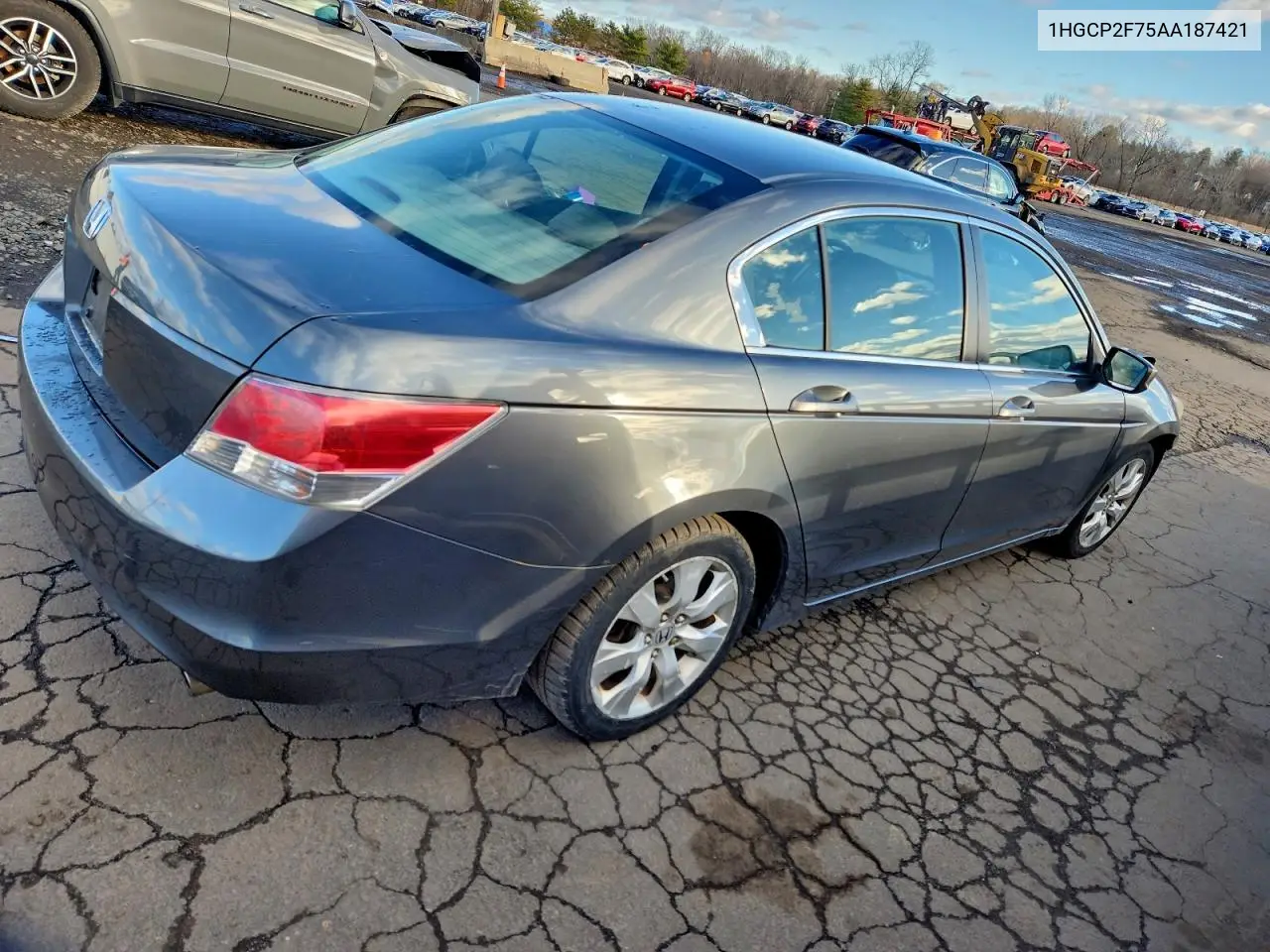 1HGCP2F75AA187421 2010 Honda Accord Ex
