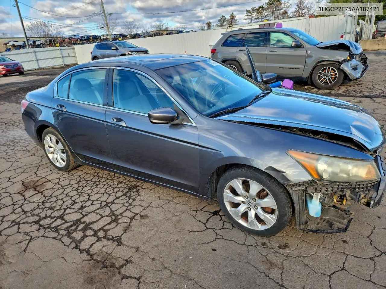 1HGCP2F75AA187421 2010 Honda Accord Ex