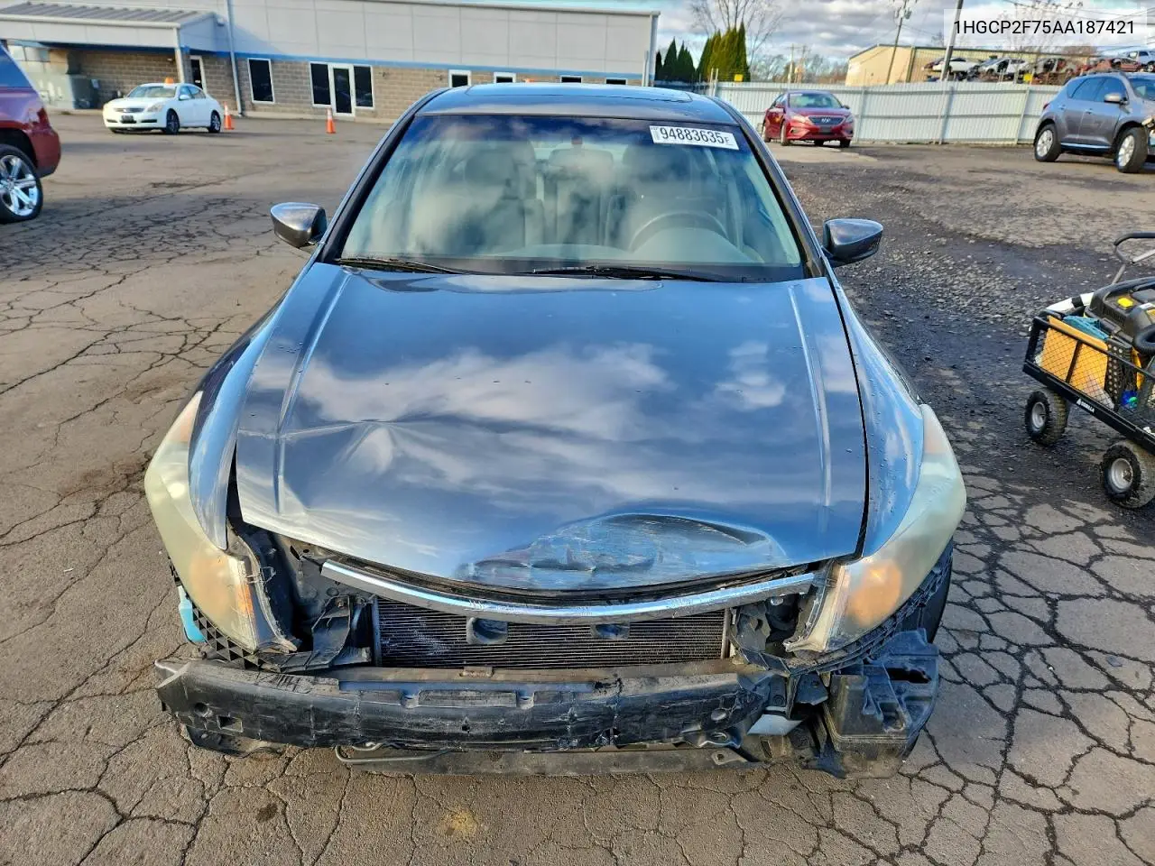 1HGCP2F75AA187421 2010 Honda Accord Ex