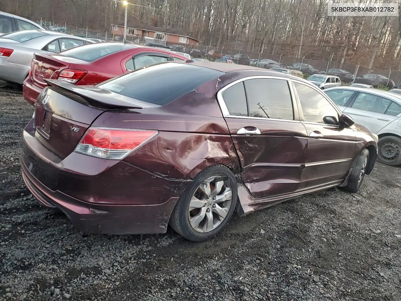 5KBCP3F8XAB012782 2010 Honda Accord Exl