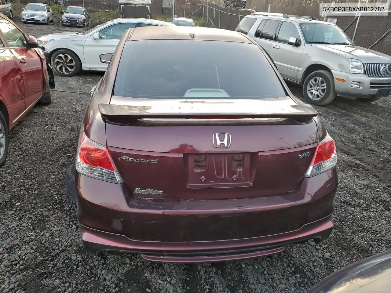 5KBCP3F8XAB012782 2010 Honda Accord Exl