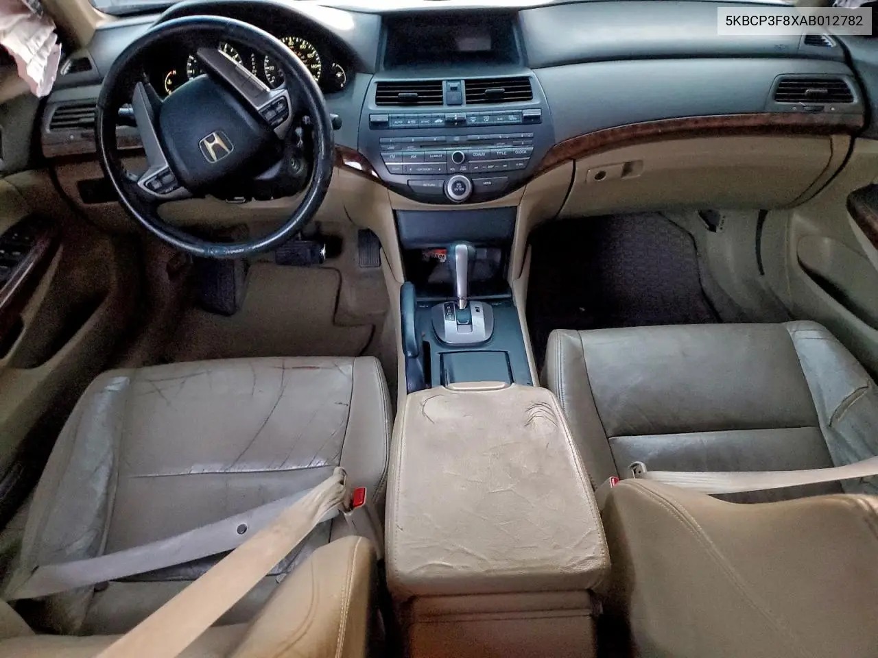 5KBCP3F8XAB012782 2010 Honda Accord Exl