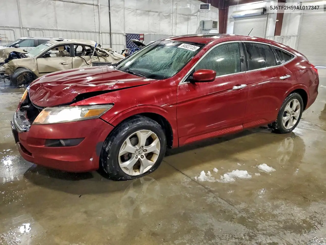 5J6TF2H59AL017347 2010 Honda Accord Crosstour Exl