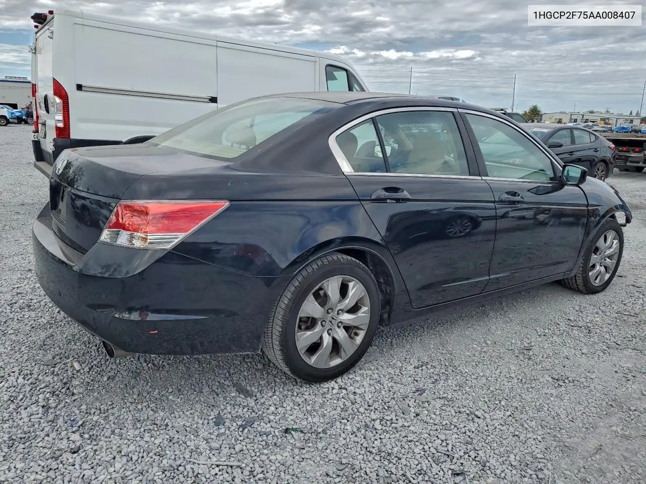 1HGCP2F75AA008407 2010 Honda Accord Ex