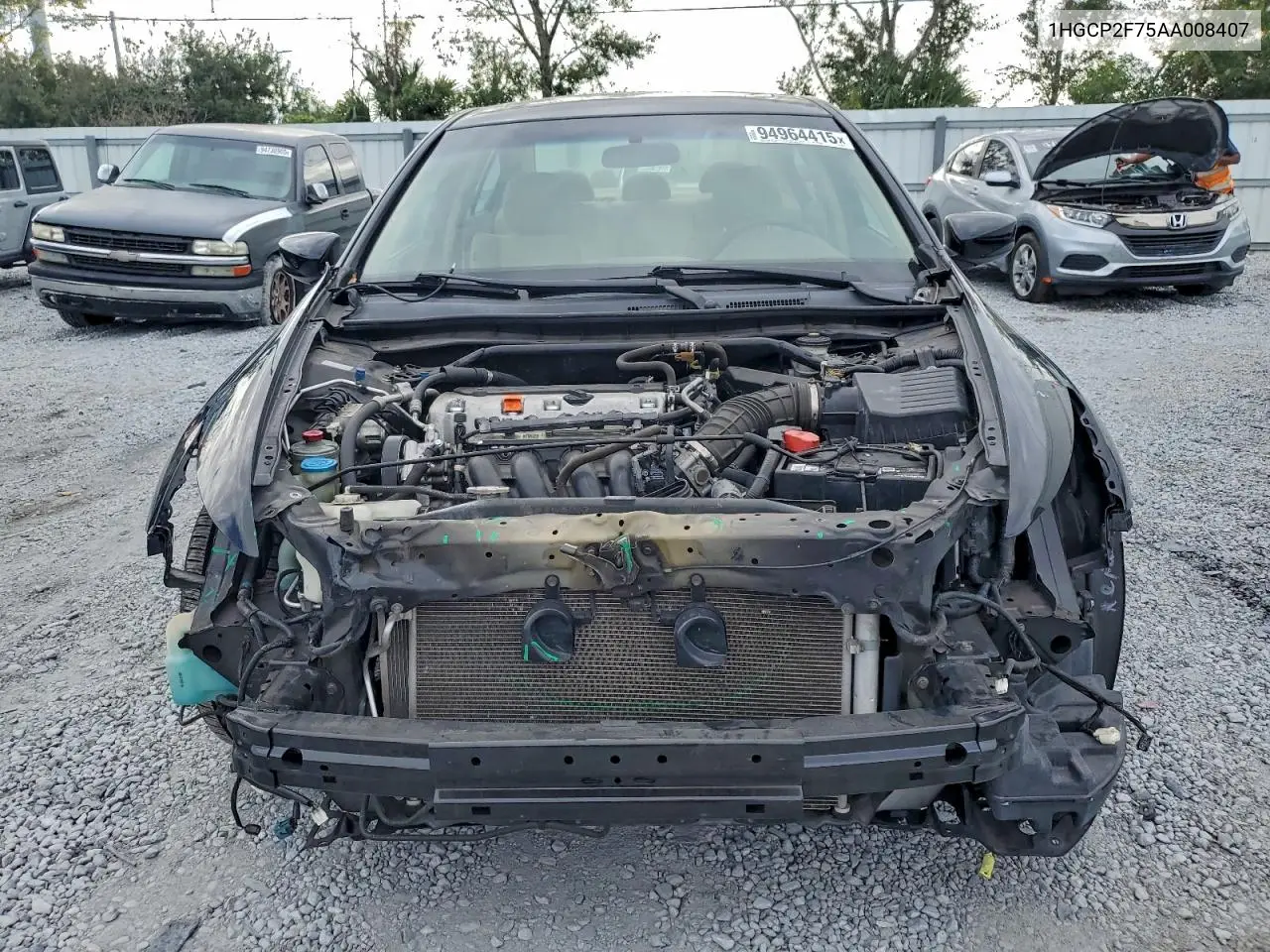 1HGCP2F75AA008407 2010 Honda Accord Ex