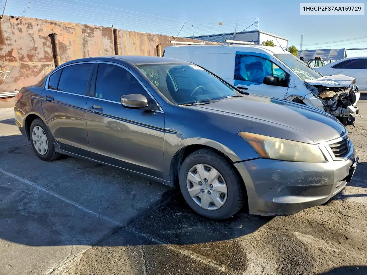 1HGCP2F37AA159729 2010 Honda Accord Lx