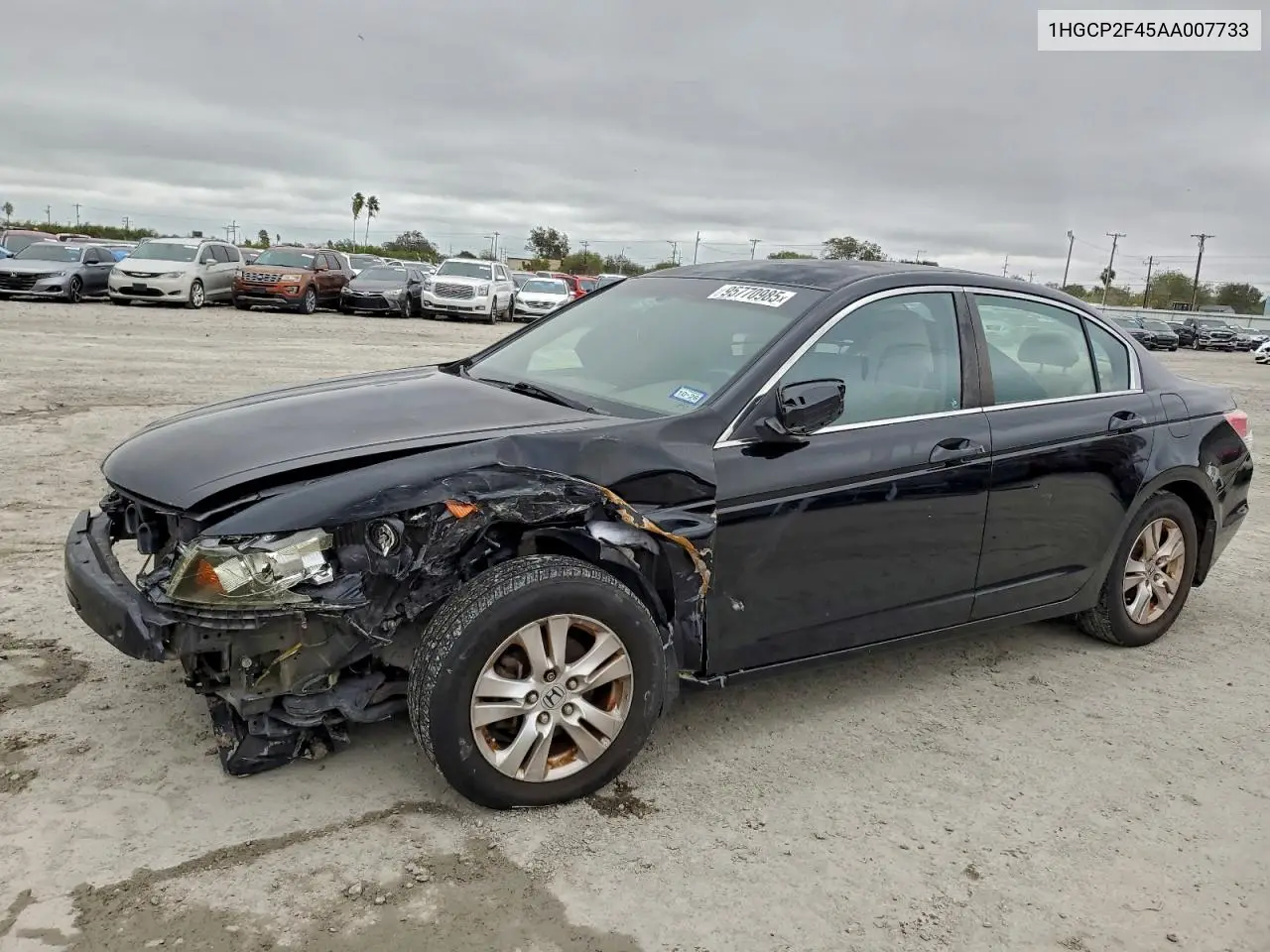 1HGCP2F45AA007733 2010 Honda Accord Lxp