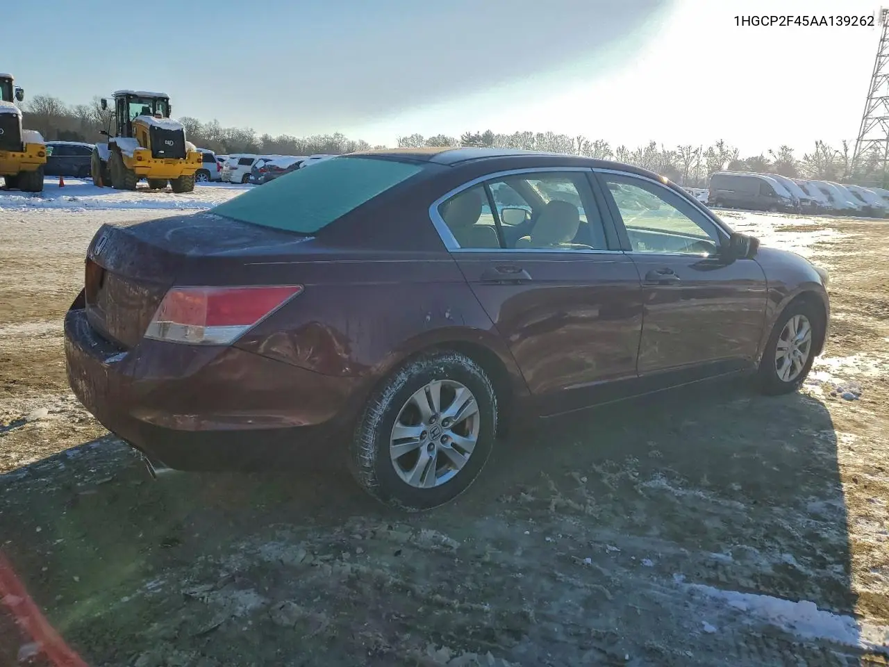 1HGCP2F45AA139262 2010 Honda Accord Lxp