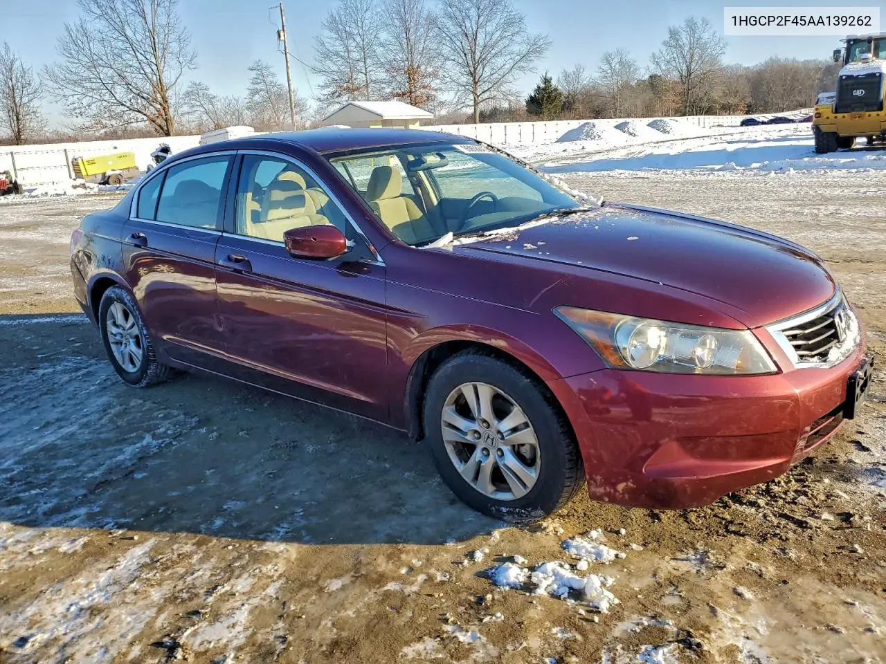 1HGCP2F45AA139262 2010 Honda Accord Lxp