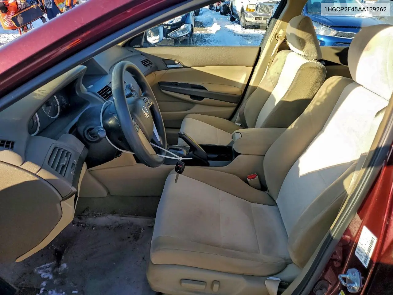 1HGCP2F45AA139262 2010 Honda Accord Lxp