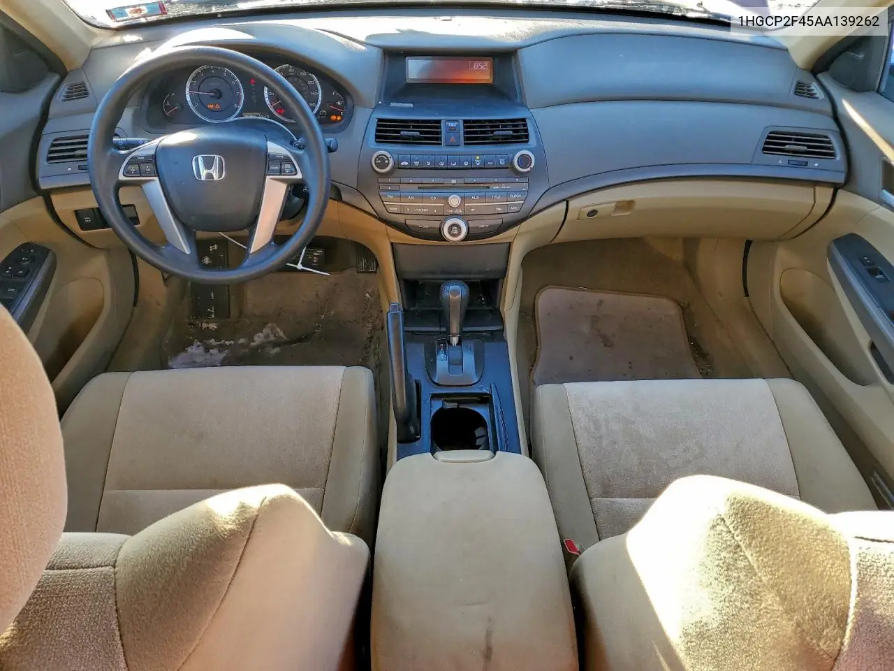 1HGCP2F45AA139262 2010 Honda Accord Lxp