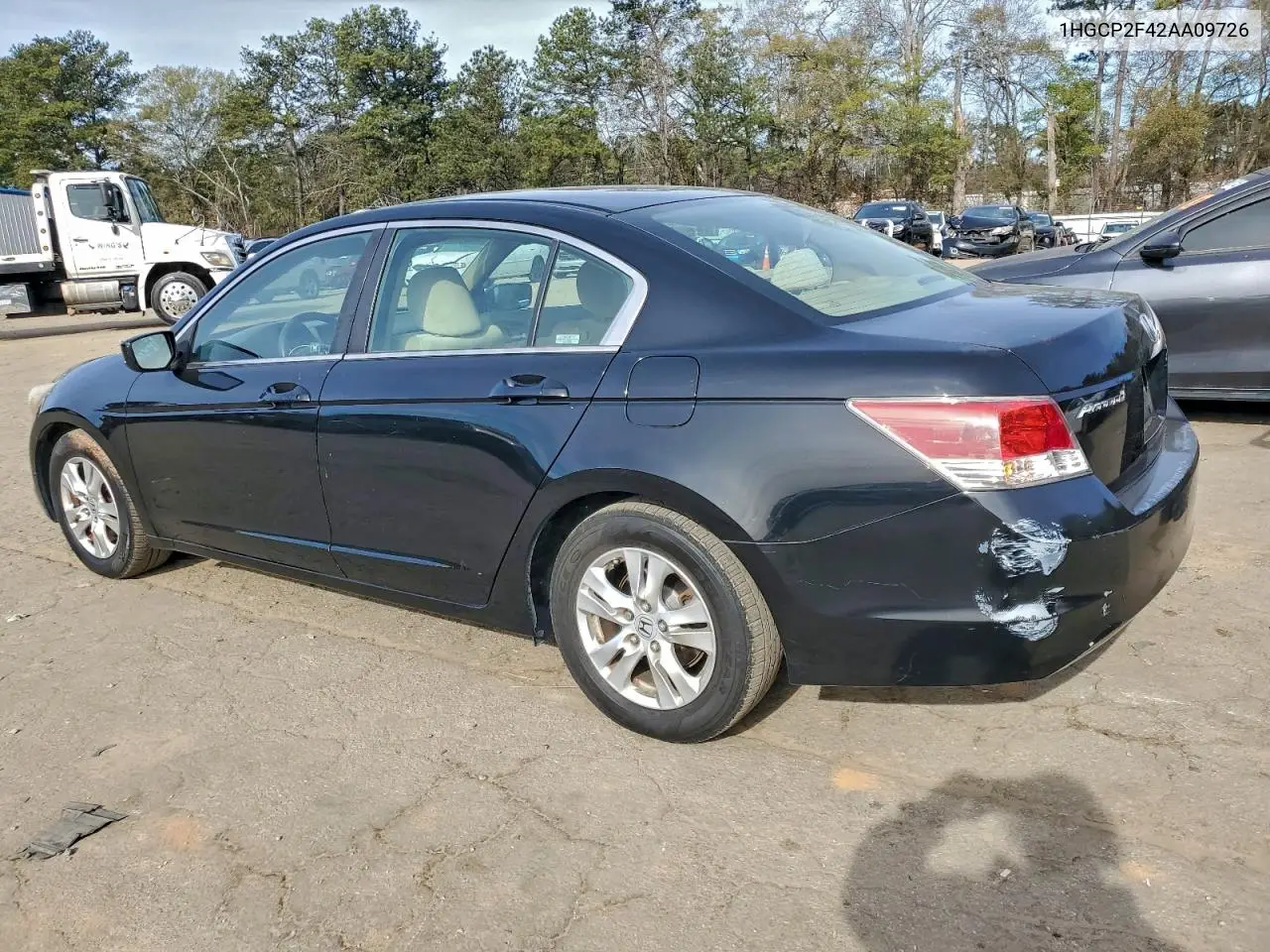 1HGCP2F42AA019726 2010 Honda Accord Lxp