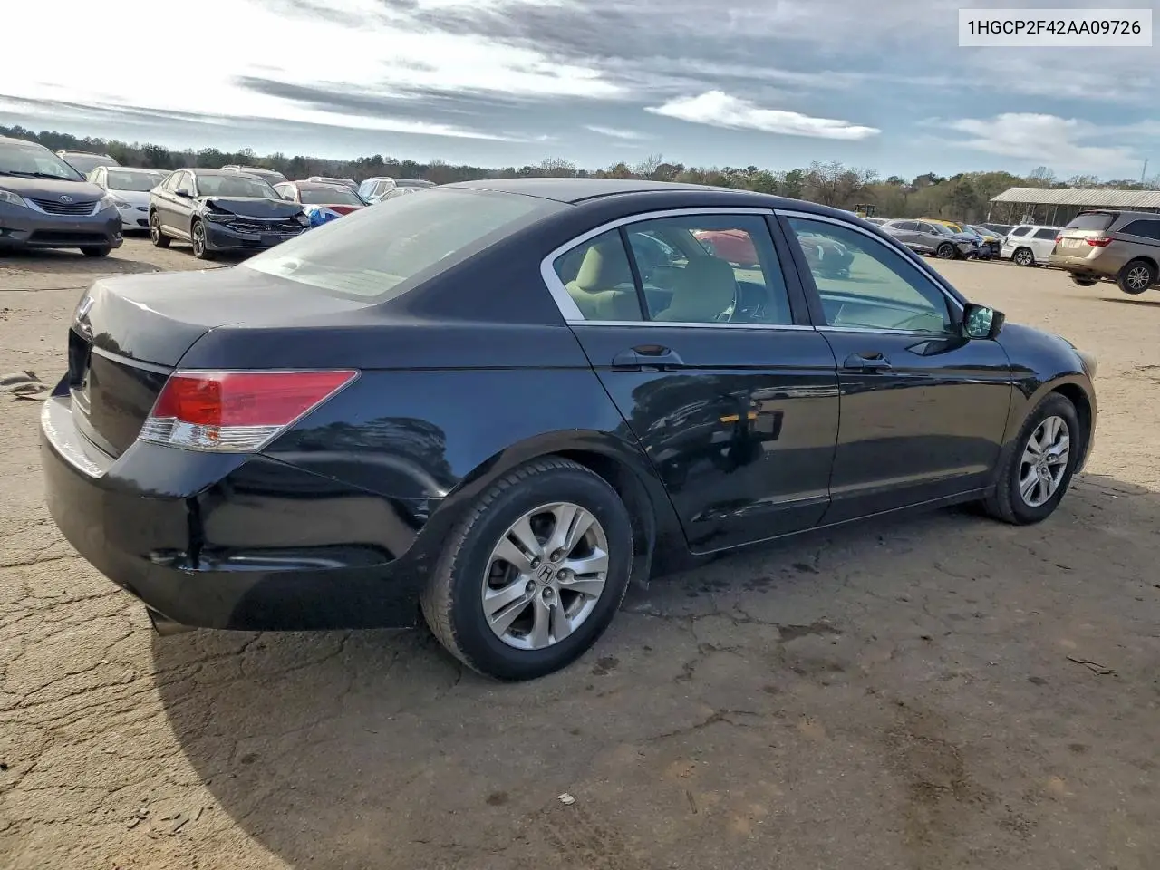 1HGCP2F42AA019726 2010 Honda Accord Lxp