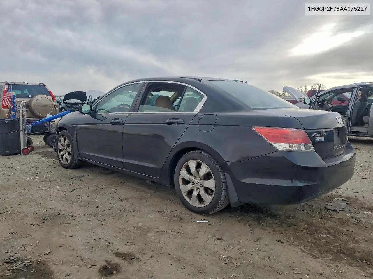 1HGCP2F78AA075227 2010 Honda Accord Ex