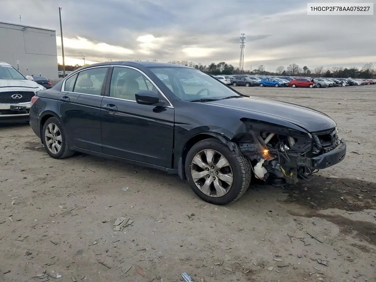 1HGCP2F78AA075227 2010 Honda Accord Ex