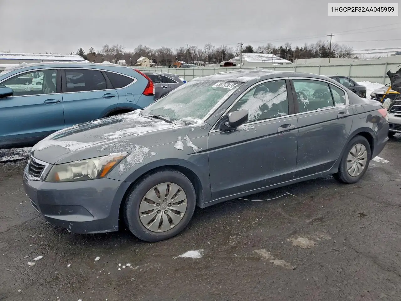 1HGCP2F32AA045959 2010 Honda Accord Lx