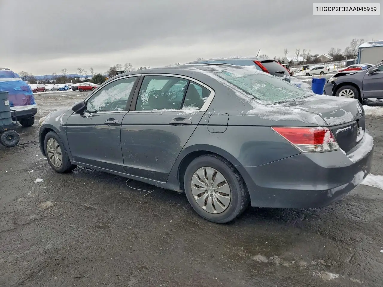 1HGCP2F32AA045959 2010 Honda Accord Lx