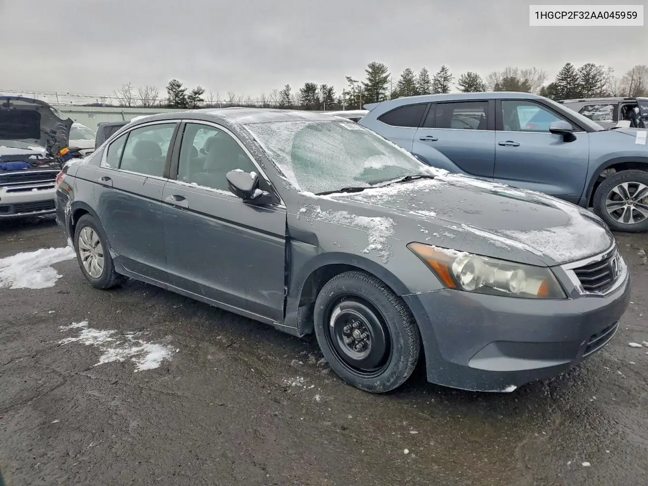1HGCP2F32AA045959 2010 Honda Accord Lx