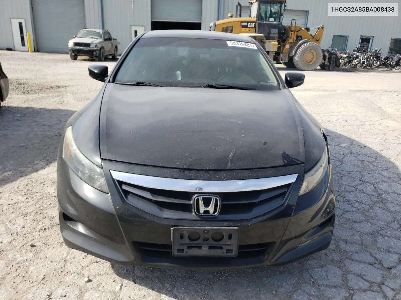 1HGCS2A85BA008438 2011 Honda Accord Exl