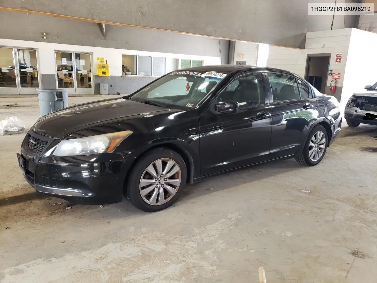 2011 Honda Accord Exl VIN: 1HGCP2F81BA096219 Lot: 59934034